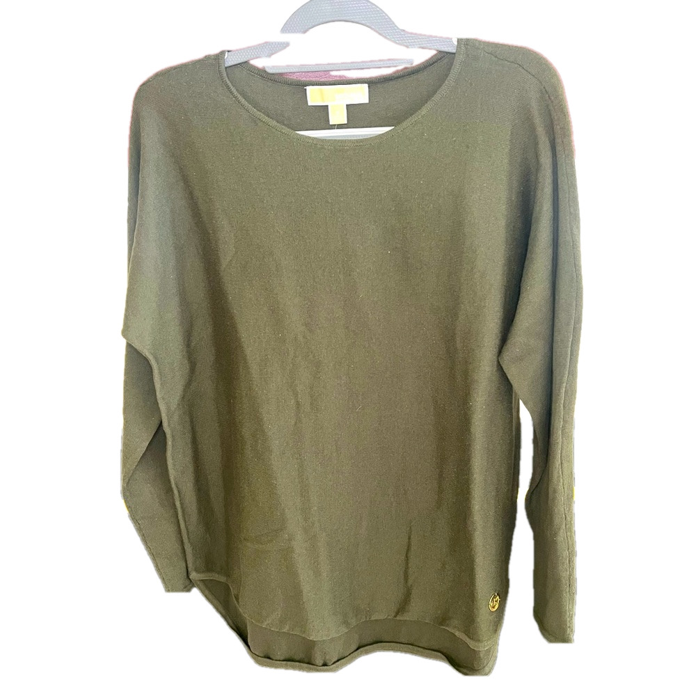 Michael Michael Kors Long Sleeve High Low Lightweight sweater